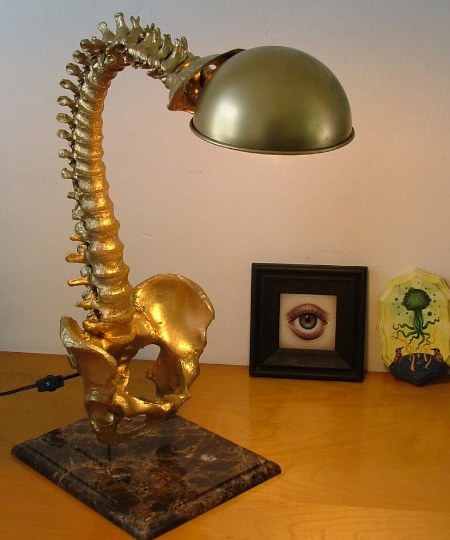 lampada colonna vertebrale