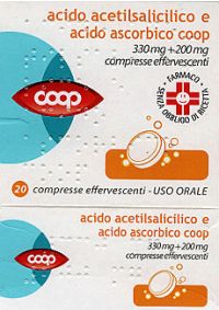 acido acetilsalicilico e acido ascorbico coop aspirina