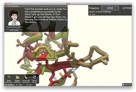 Foldit Foldit, il gioco che aiuta la ricerca