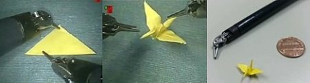 origami robot chirurgico da vinci